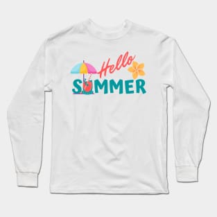 Hello summer Long Sleeve T-Shirt